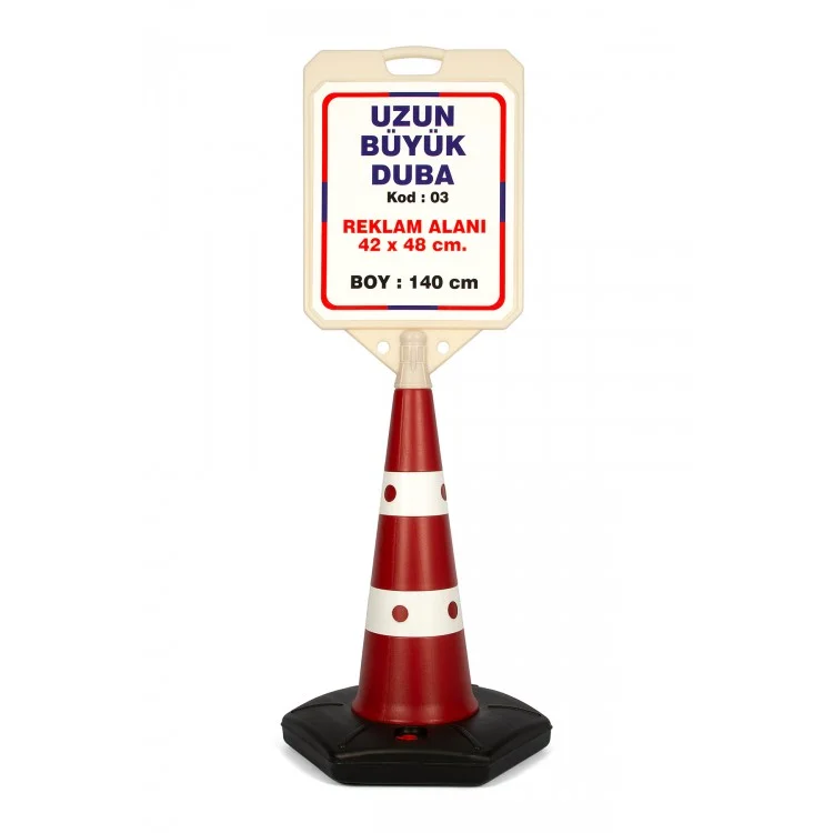 Hatay Reklam Uzun Büyük Duba Beyaz